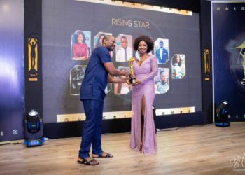 EBN’s Popular Tv Show Host Ruby-Sedinam Amezado Picks Award For Rising Star At National Communications Award 20′