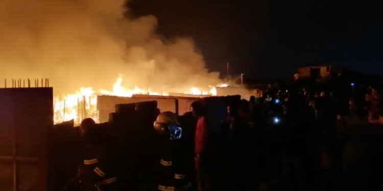 Accra Central  Business District Kantamanto Faces Another Tragedy Over Fire Outbreak-Inside Story.