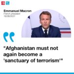 Emmanuel Macron On The Afghanistan Crisis