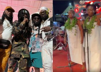 Naa Amanua, Amandzeba, Adane Best, Emperor T-jiga, Nee Oseye Ade leke, Adotey Tetor, Oko Lacy, Kotey Another etc, thrilled audience at the “Gadangme Music Festival” in Accra.