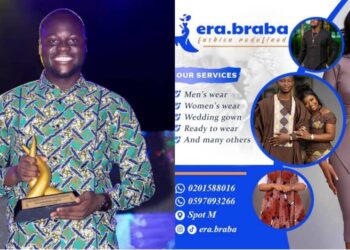 Blogger Nathaniel Quaye pens an endorsement deal with era.braba